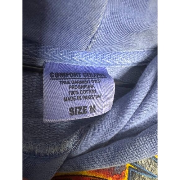 Adirondack Y2K Graphic Distressed Hoodie Size M 25th Hot Rod Car Show Streetwear - Picture 5 of 7